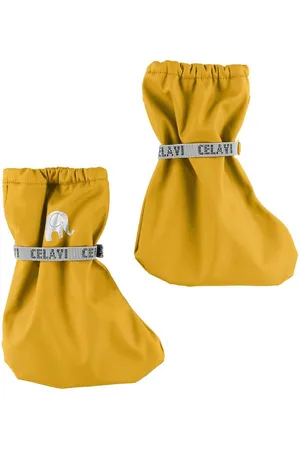 CeLaVi OvertrÃ¦kssko m. Fleece - PU - Gul
