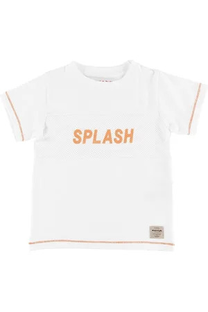 Mini A Ture T-shirt - Simion - White m. Splash