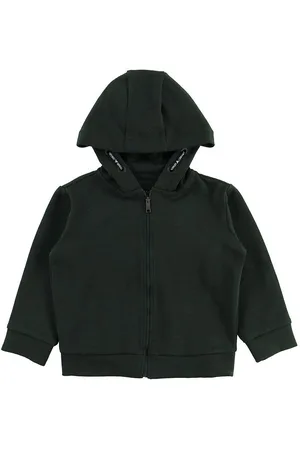 Emporio Armani Cardigan - ArmygrÃ¸n m. Logo