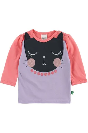 Freds World Bluse - Lavendel/Koral m. Kat