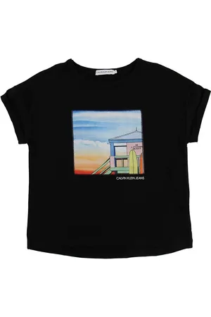 Calvin Klein T-shirt - Sort m. Patch