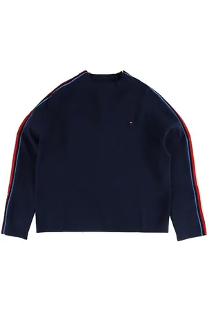 Tommy Hilfiger Bluse - Navy m. Stribe
