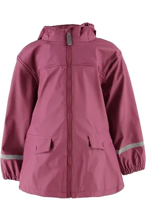 Color Kids Regnjakke - Eldon - PU - MÃ¸rk Rosa