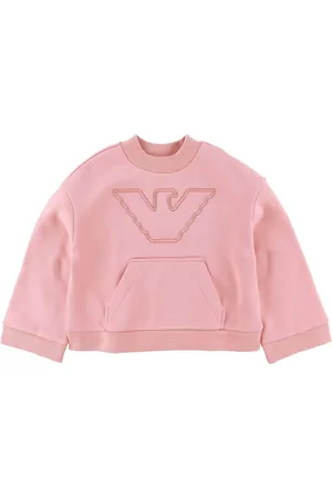 Emporio Armani Sweatshirt - Rosa Mayfair m. Logo