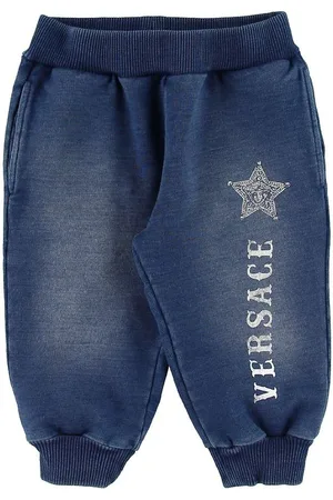 VERSACE Sweatpants - BlÃ¥ m. Medusa