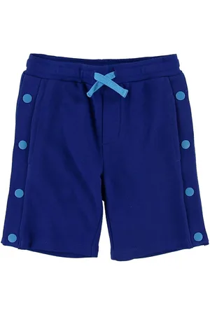 Stella McCartney Sweatshorts - BlÃ¥ m. Knapper