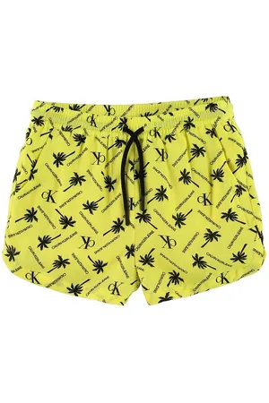 Calvin Klein Shorts - Palm - Gul m. Palmer