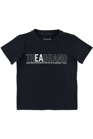 Emporio Armani T-shirt - Navy m. Print