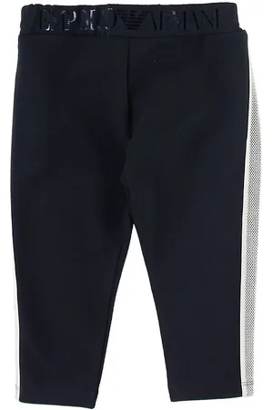 Emporio Armani Leggings - Navy/Hvid