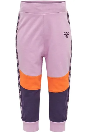 Hummel Sweatpants - HMLVeronica - Lilla/Orange