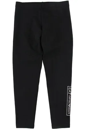 EA7 Leggings - Sort m. Print