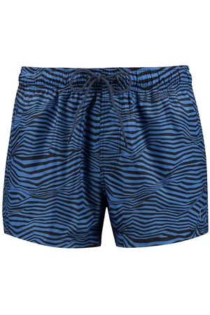 PUMA Badeshorts - Sort/BlÃ¥