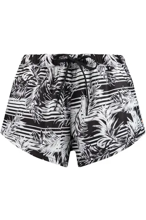 PUMA Badeshorts - Sort/Hvid