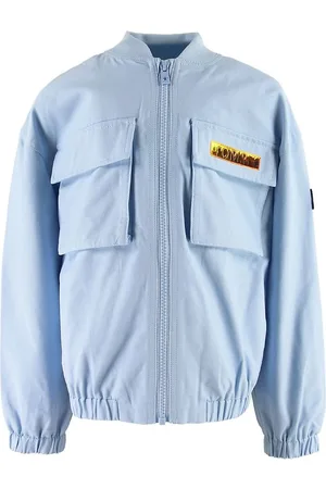 Tommy Hilfiger Sommerjakke - Utility Bomber - LyseblÃ¥