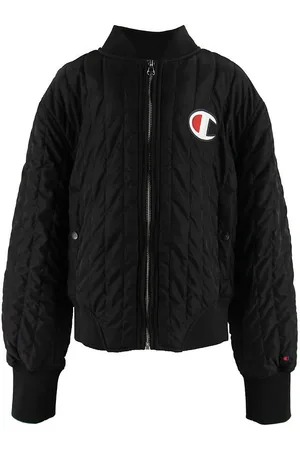 Champion Fashion Bomberjakke - Sort m. Logo