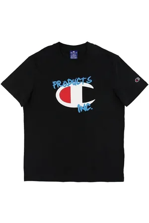 Champion Fashion T-shirt - Sort m. Logo