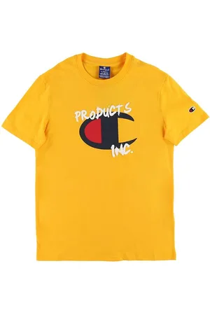 Champion Fashion T-shirt - Gul m. Logo