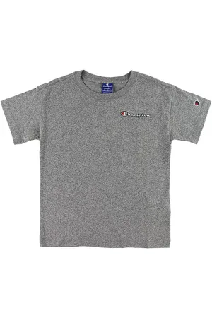 Champion Fashion T-shirt - GrÃ¥meleret m. Logo