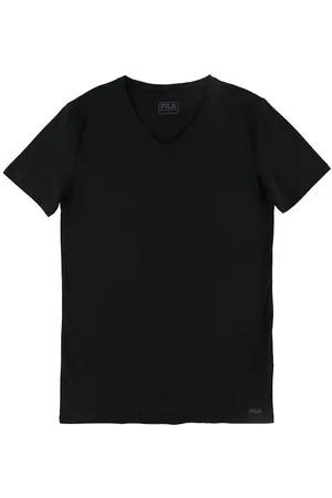 Fila T-shirt - V-Neck - Sort