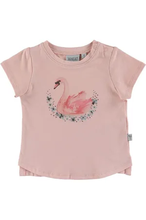 WHEAT T-shirt - Swan - Powder