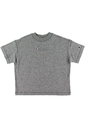 Champion Fashion T-Shirt - GrÃ¥meleret m. Logo