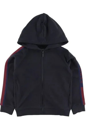 Emporio Armani Cardigan m. HÃ¦tte - Navy m. RÃ¸d