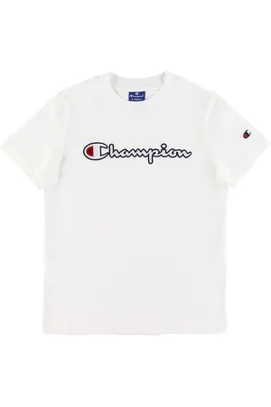 Champion Fashion T-Shirt - Hvid m. Logo
