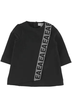 Emporio Armani Kjole - Sort m. Glimmer