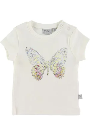 WHEAT T-shirt - Butterfly - Ivory