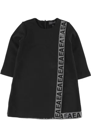 Emporio Armani Kjole - Sort m. Glimmer
