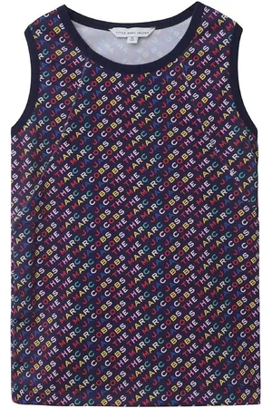 Marc Jacobs Badetanktop - Color Factory - Navy m. Logo