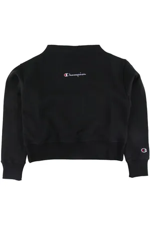 Champion Fashion Sweatshirt - High Neck/Crop - Sort