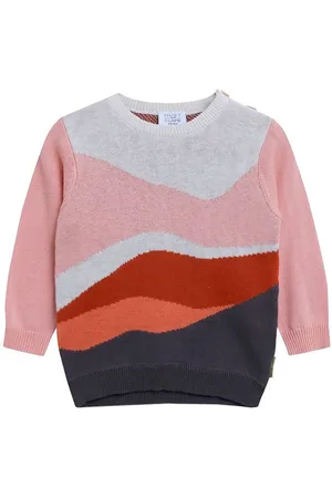Hust and Claire Bluse - Strik - Poula - Rosa m. Striber