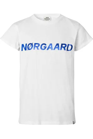 Mads Norgaard T-shirt - Tuvina - Hvid m. BlÃ¥