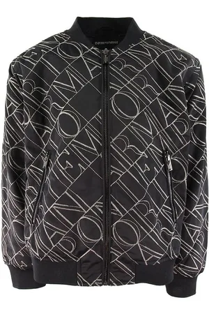 Emporio Armani Jakke - Navy m. Broderi
