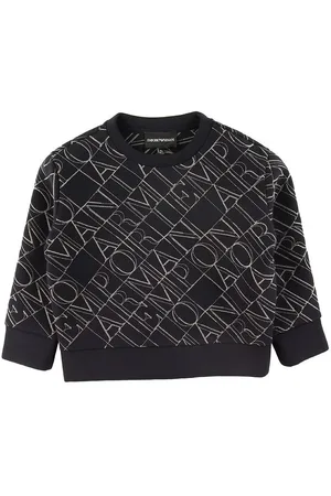Emporio Armani Bluse - Navy m. Broderi