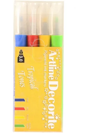 Artlinea Tuscher - Decorite Flat - 4 stk - Tropical