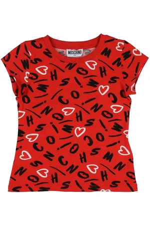 Moschino T-shirt - RÃ¸d m. Print