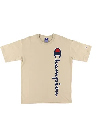Champion Fashion T-shirt - Beige m. Logo