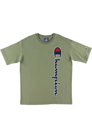 Champion Fashion T-shirt - GrÃ¸n m. Logo