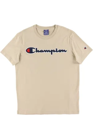 Champion Fashion T-shirt - Beige m. Logo