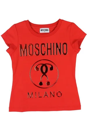 Moschino T-shirt - RÃ¸d m. Logo