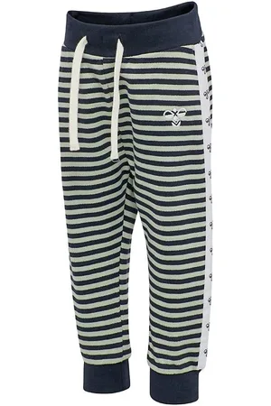 Hummel Sweatpants - hmlVillum - Navy/Pistacie