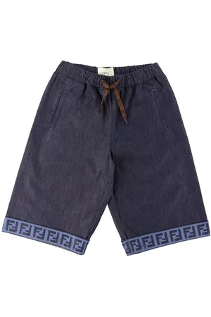 Fendi Shorts - Navy m. LogobÃ¥nd