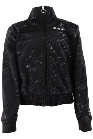 Champion Fashion Cardigan - Sort m. Logoer