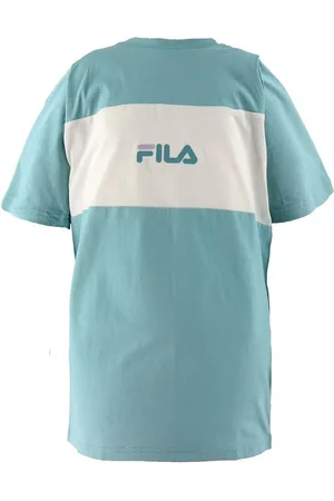 Fila T-shirt - Elliot - Cameo Blue/Snow White