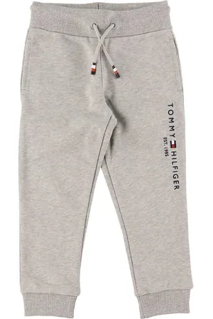 Tommy Hilfiger Sweatpants - Essential - Organic - GrÃ¥meleret