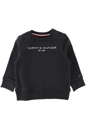 Tommy Hilfiger Sweatshirt - Essential - Organic - Sort