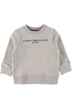 Tommy Hilfiger Sweatshirt - Essential - Organic - GrÃ¥meleret