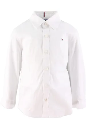 Tommy Hilfiger Skjorte - Solid Stretch - Organic - Hvid